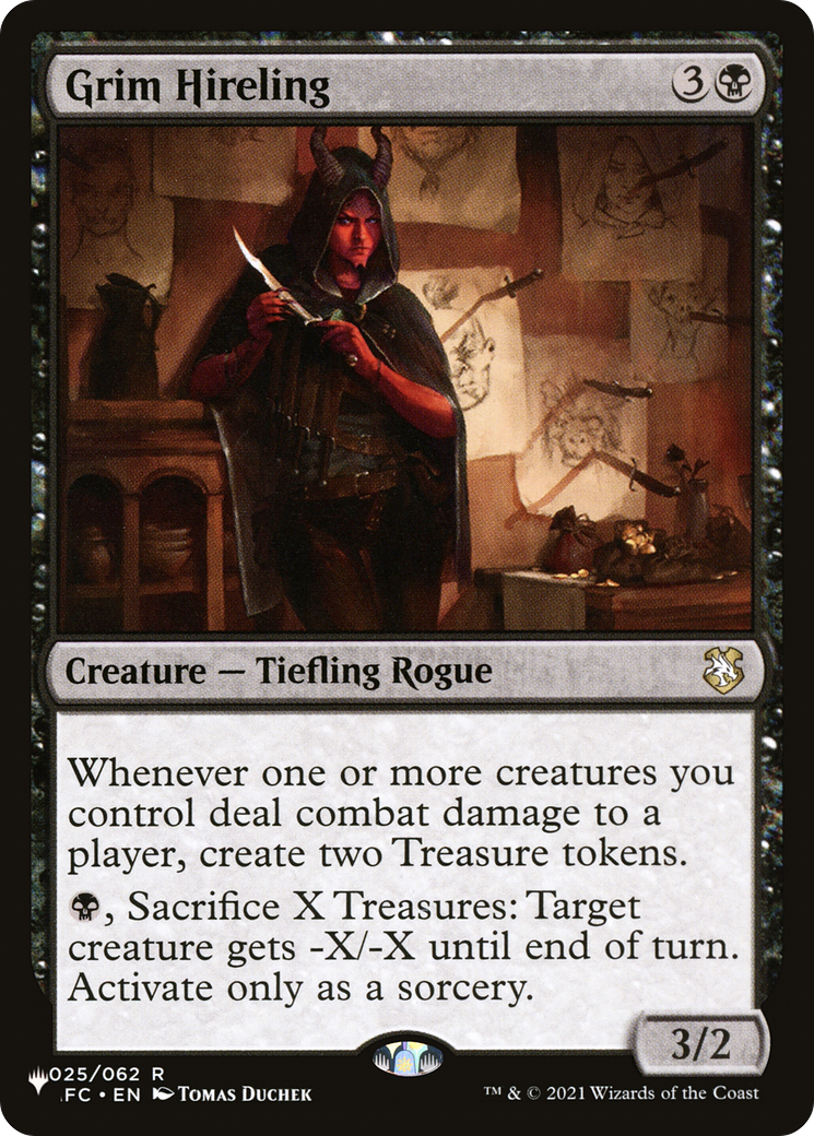 Grim Hireling [The List] | Cracking-Singles