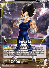 Vegeta // SS Vegeta, Fighting Instincts (Starter Deck Exclusive) (SD22-01) [Power Absorbed] | Cracking-Singles