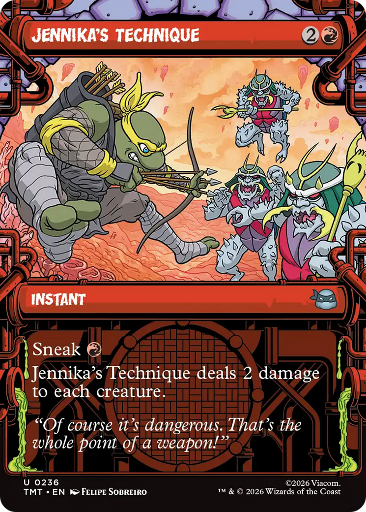 Jennika's Technique (Showcase) [Teenage Mutant Ninja Turtles] | Cracking-Singles