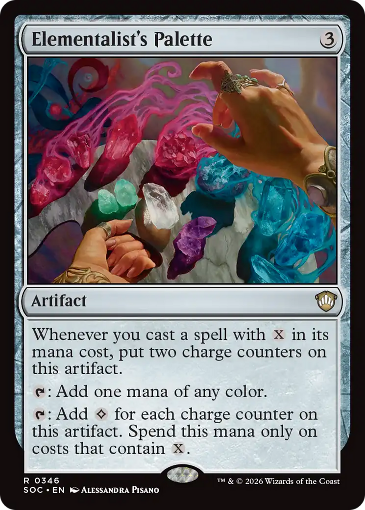 Elementalist's Palette [Secrets of Strixhaven Commander] | Cracking-Singles