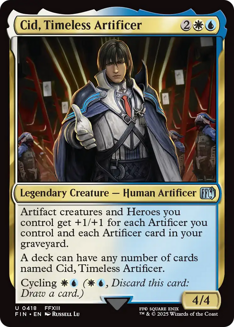 Cid, Timeless Artificer (0418) [FINAL FANTASY] | Cracking-Singles