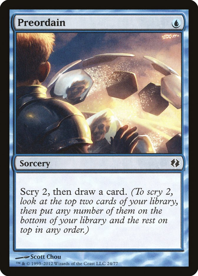 Preordain [Duel Decks: Venser vs. Koth] | Cracking-Singles