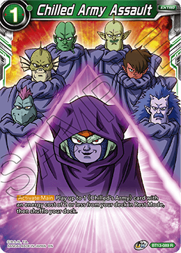 Chilled Army Assault (Rare) (BT13-089) [Supreme Rivalry] | Cracking-Singles