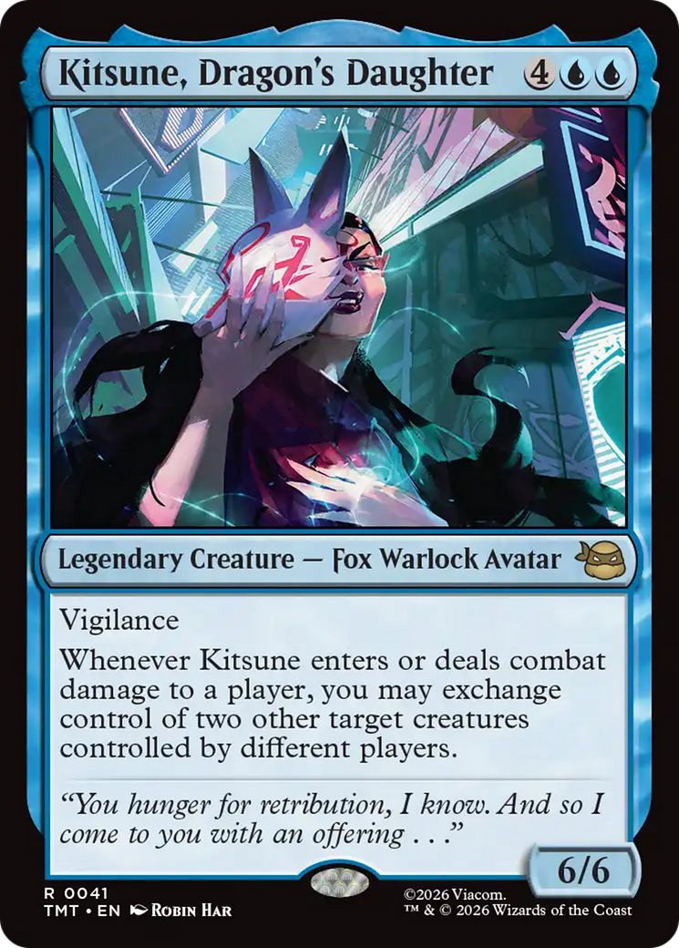 Kitsune, Dragon's Daughter [Teenage Mutant Ninja Turtles] | Cracking-Singles