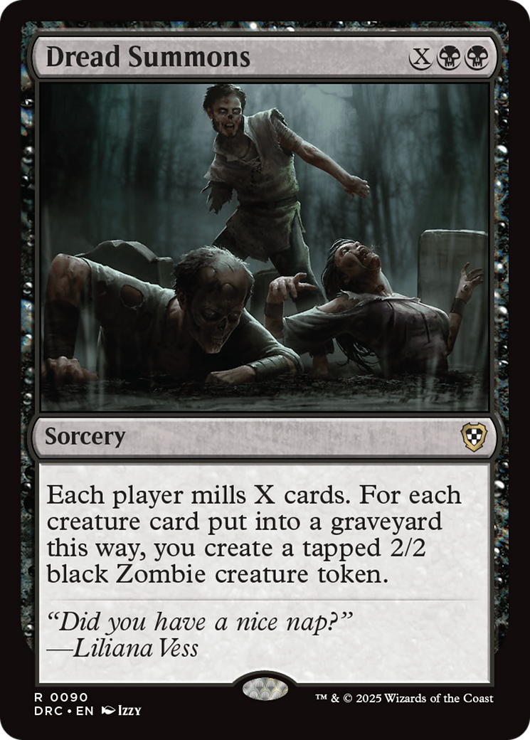 Dread Summons [Aetherdrift Commander] | Cracking-Singles