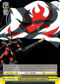 Team DAI-GURREN Flag (GL/S52-E029) [Gurren Lagann] | Cracking-Singles