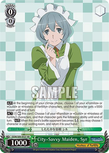 City-Savvy Maiden, Syr (DDM/S88-E027 RR) [Is it Wrong to Try to Pick Up Girls in a Dungeon?] | Cracking-Singles