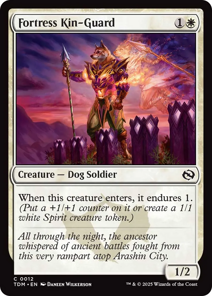 Fortress Kin-Guard [Tarkir: Dragonstorm] | Cracking-Singles