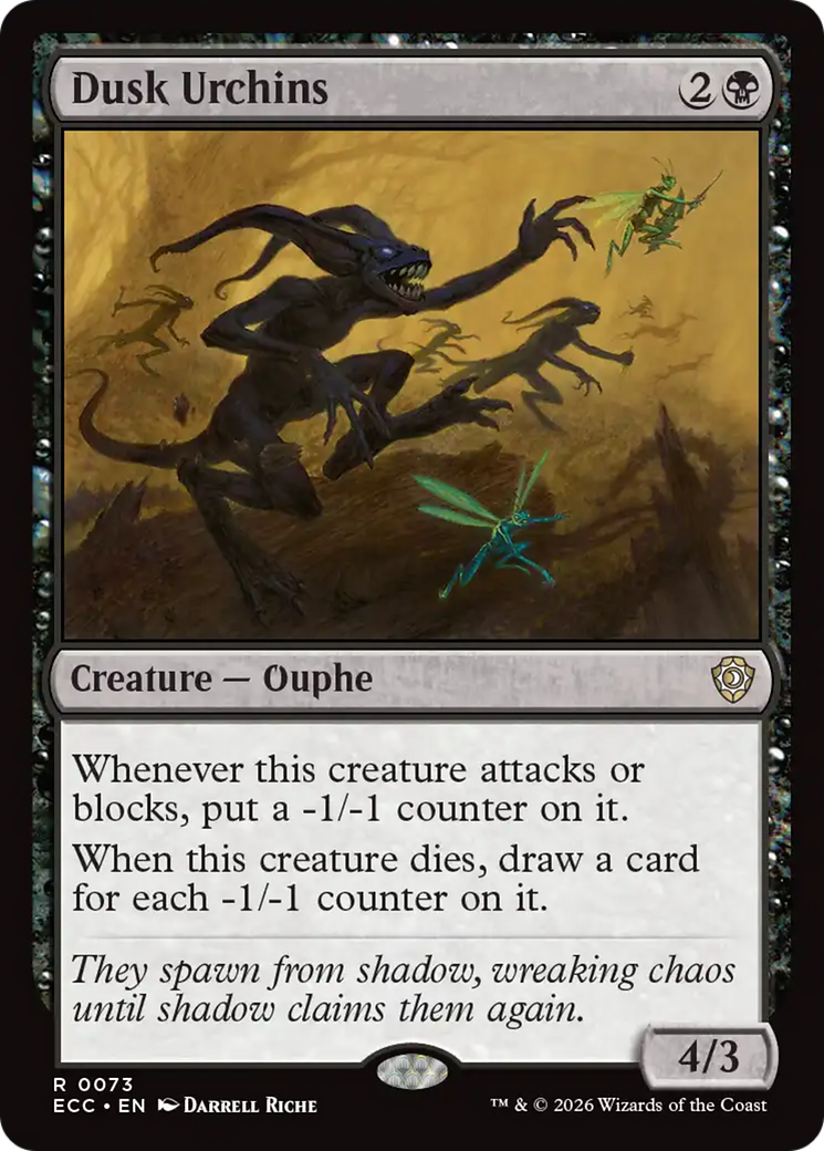Dusk Urchins [Lorwyn Eclipsed Commander] | Cracking-Singles