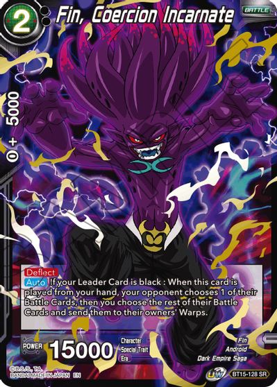 Fin, Coercion Incarnate (BT15-128) [Saiyan Showdown] | Cracking-Singles