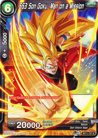 SS3 Son Goku, Man on a Mission (BT11-127) [Vermilion Bloodline 2nd Edition] | Cracking-Singles