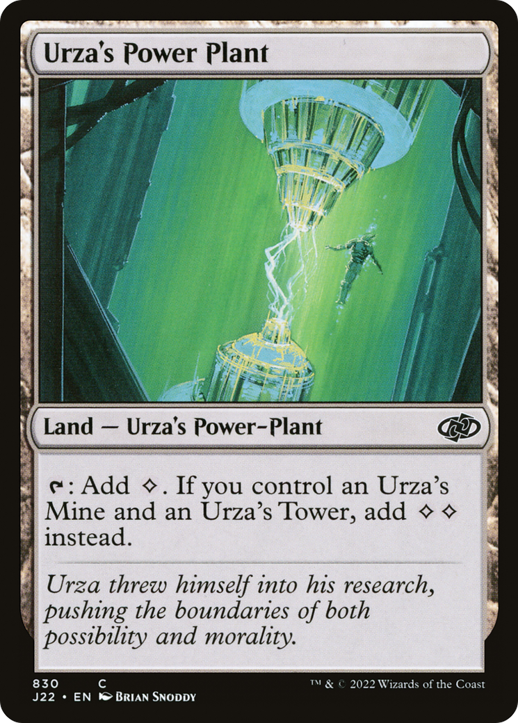 Urza's Power Plant [Jumpstart 2022] | Cracking-Singles