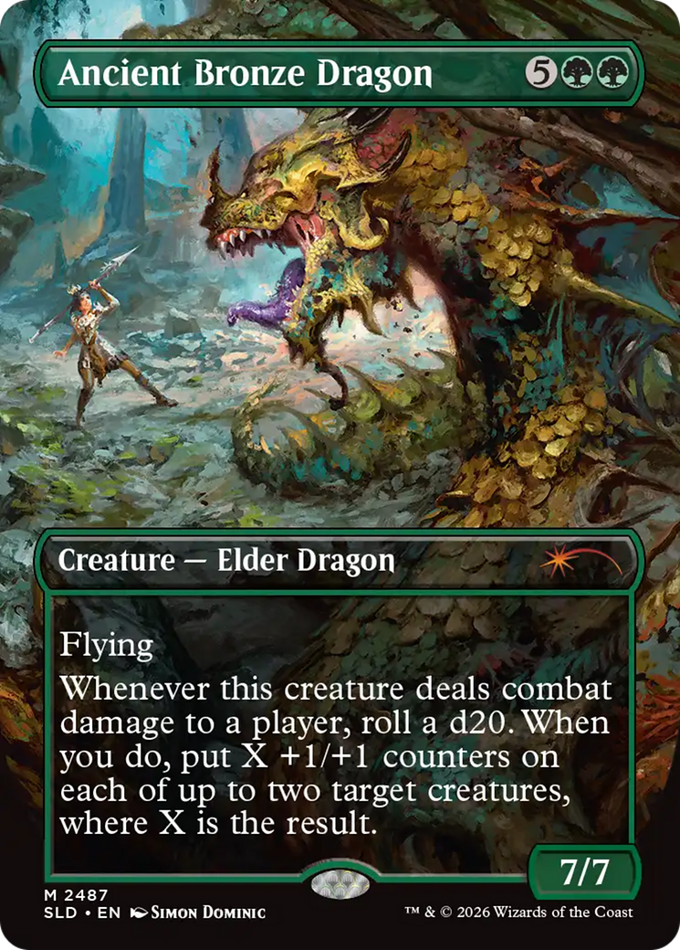 Ancient Bronze Dragon [Secret Lair Drop Series] | Cracking-Singles