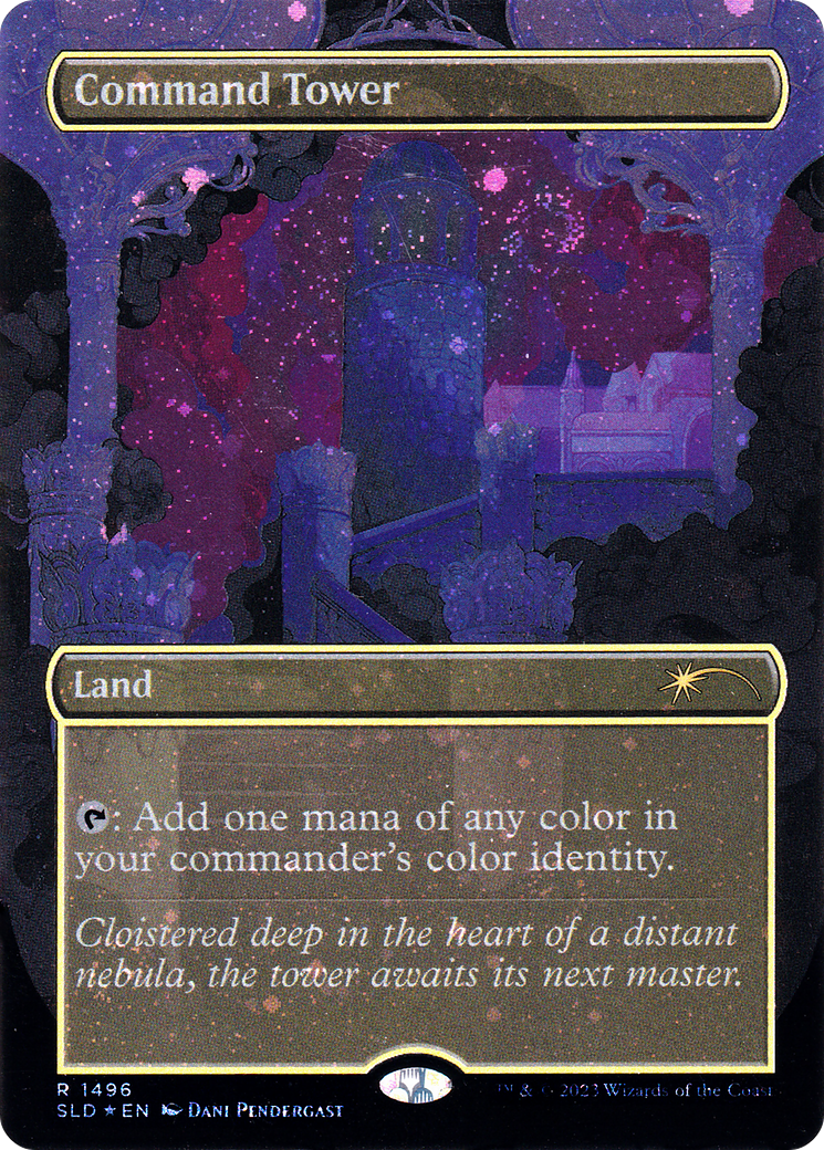 Command Tower (Galaxy Foil) [Secret Lair Drop Series] | Cracking-Singles