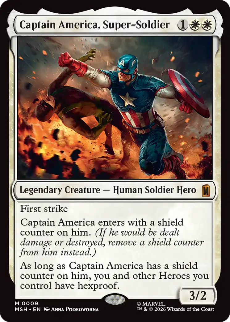 Captain America, Super-Soldier [Marvel Super Heroes] | Cracking-Singles