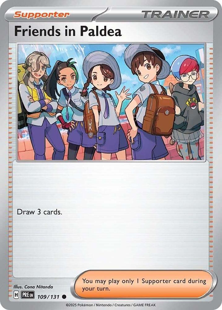 Friends in Paldea (109/131) [Scarlet & Violet: Prismatic Evolutions] | Cracking-Singles