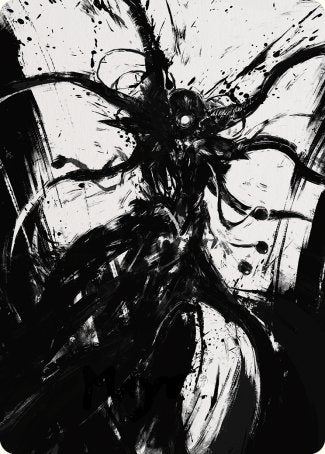 Tekuthal, Inquiry Dominus Art Card [Phyrexia: All Will Be One Art Series] | Cracking-Singles