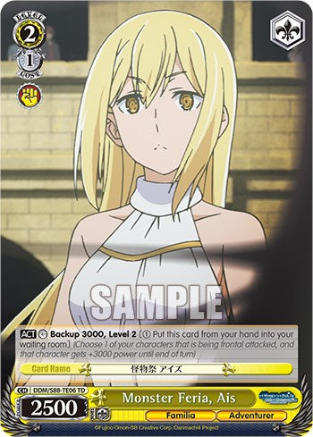 Monster Feria, Ais (DDM/S88-TE06 TD) [Is it Wrong to Try to Pick Up Girls in a Dungeon?] | Cracking-Singles