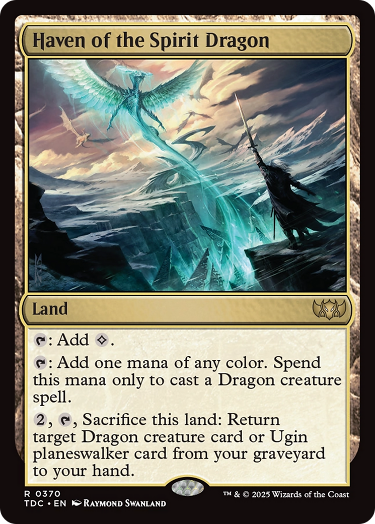 Haven of the Spirit Dragon [Tarkir: Dragonstorm Commander] | Cracking-Singles