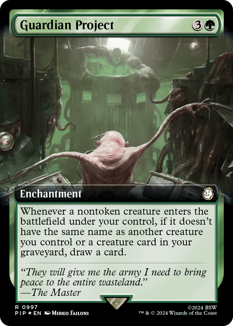 Guardian Project (Extended Art) (Surge Foil) [Fallout] | Cracking-Singles