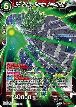 SS Broly, Brawn Amplified (Uncommon) (BT13-024) [Supreme Rivalry] | Cracking-Singles