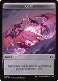 Copy // Monk Double-Sided Token [Tarkir: Dragonstorm Tokens] | Cracking-Singles