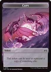 Copy // Monk Double-Sided Token [Tarkir: Dragonstorm Tokens] | Cracking-Singles