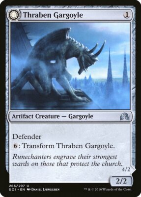 Thraben Gargoyle [Shadows over Innistrad] | Cracking-Singles