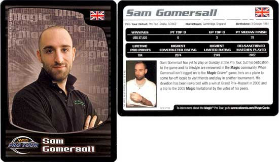 Sam Gomersall (2006) Pro Player Cards English | Cracking-Singles