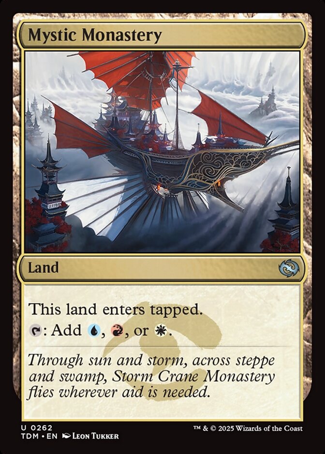 Mystic Monastery [Tarkir: Dragonstorm] | Cracking-Singles