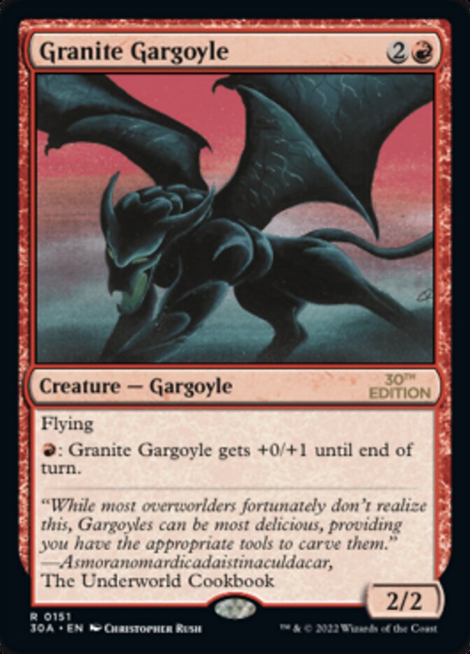 Granite Gargoyle [30th Anniversary Edition] | Cracking-Singles