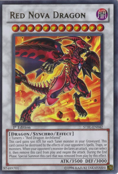 Red Nova Dragon [STBL-EN042] Ultra Rare | Cracking-Singles