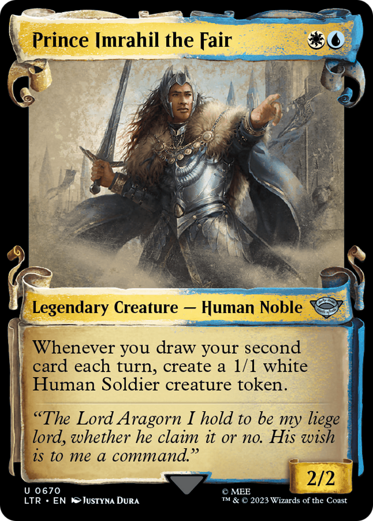Prince Imrahil the Fair [The Lord of the Rings: Tales of Middle-Earth Showcase Scrolls] | Cracking-Singles