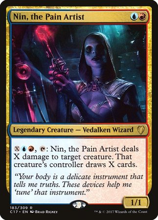 Nin, the Pain Artist [Commander 2017] | Cracking-Singles