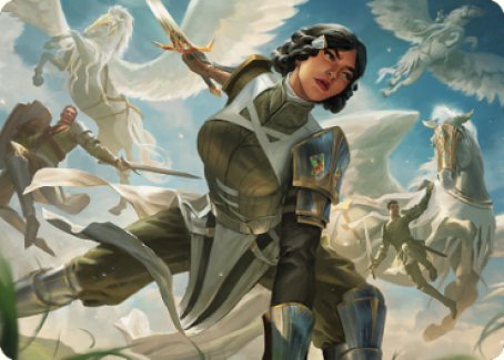 Resolute Reinforcements Art [Dominaria United Art Series] | Cracking-Singles