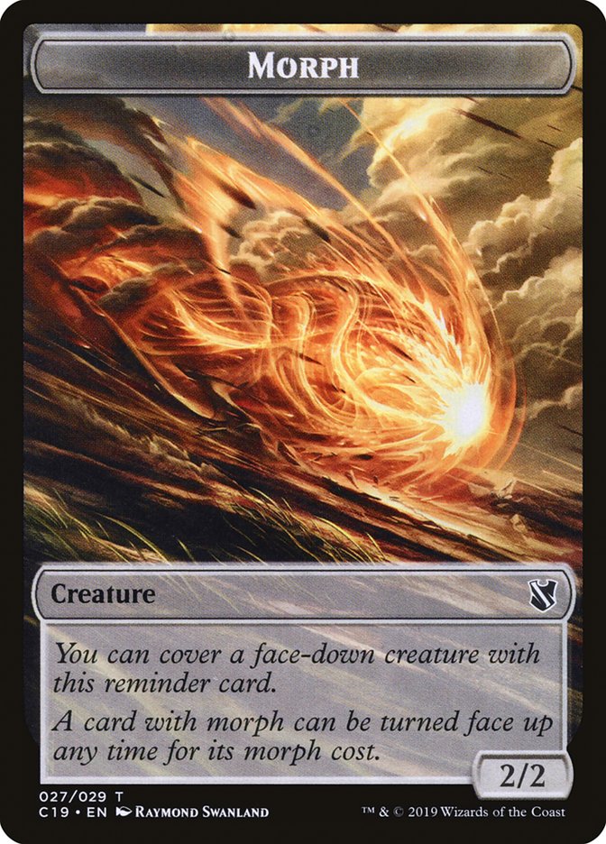 Morph [Commander 2019 Tokens] | Cracking-Singles