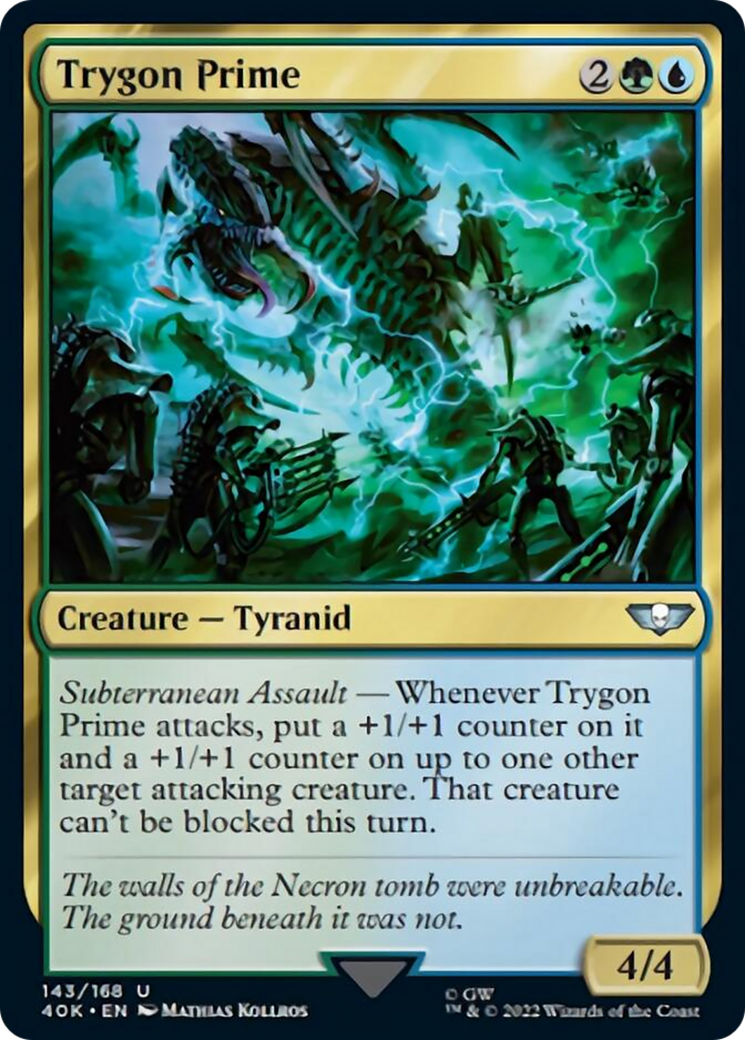 Trygon Prime (Surge Foil) [Universes Beyond: Warhammer 40,000] | Cracking-Singles
