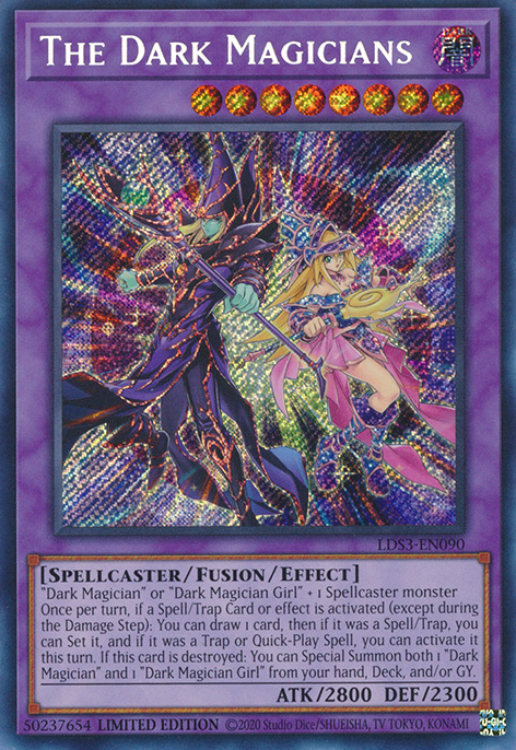 The Dark Magicians [LDS3-EN090] Secret Rare | Cracking-Singles