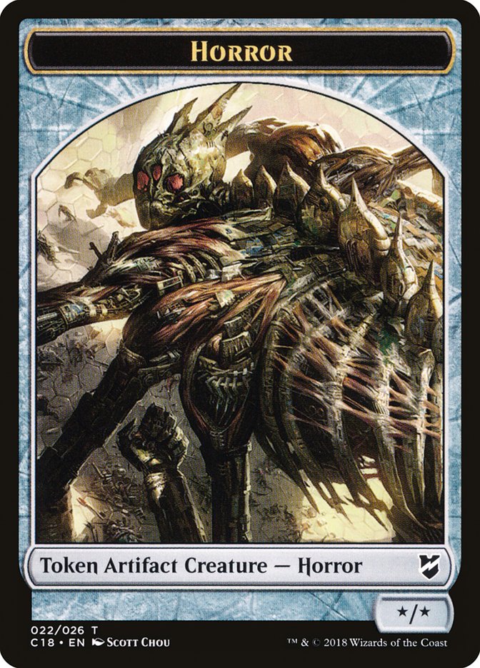 Horror [Commander 2018 Tokens] | Cracking-Singles