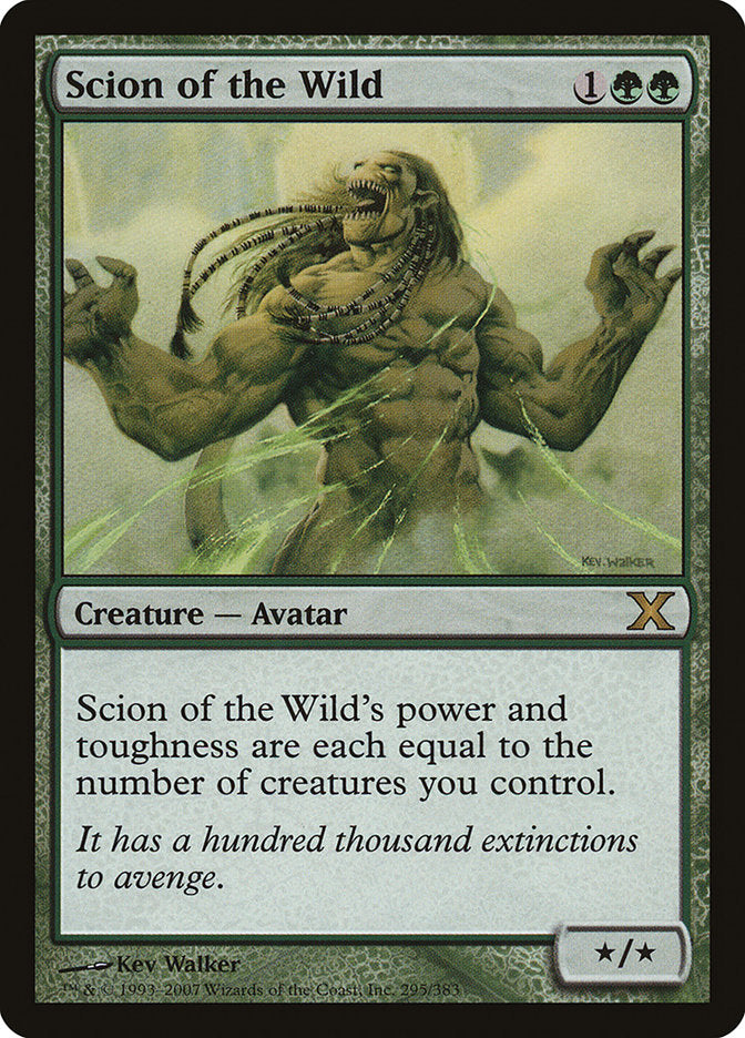 Scion of the Wild [Tenth Edition] | Cracking-Singles