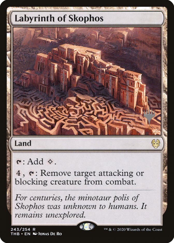 Labyrinth of Skophos (Promo Pack) [Theros Beyond Death Promos] | Cracking-Singles
