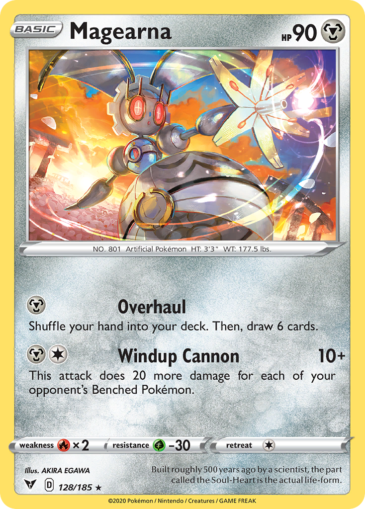 Magearna (128/185) (Theme Deck Exclusive) [Sword & Shield: Vivid Voltage] | Cracking-Singles
