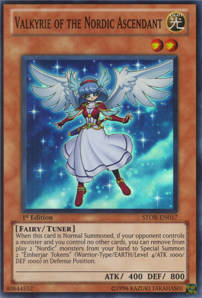 Valkyrie of the Nordic Ascendant [STOR-EN017] Super Rare | Cracking-Singles