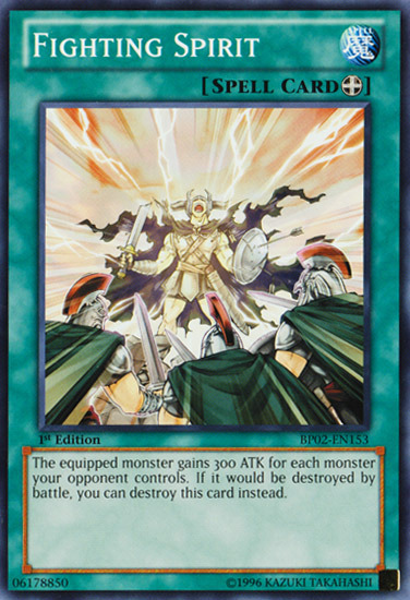 Fighting Spirit [BP02-EN153] Common | Cracking-Singles