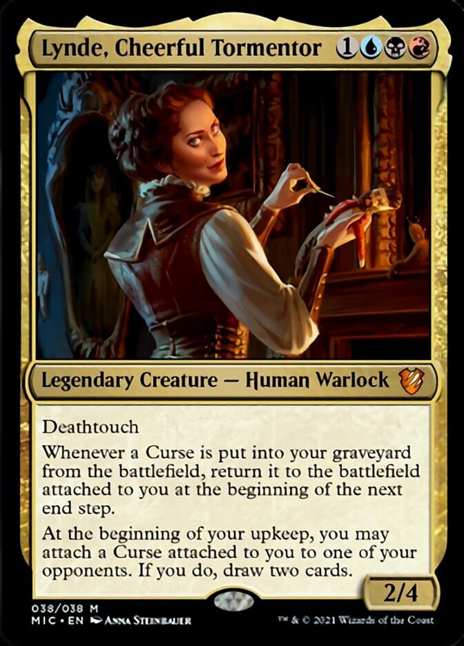Lynde, Cheerful Tormentor [Innistrad: Midnight Hunt Commander] | Cracking-Singles