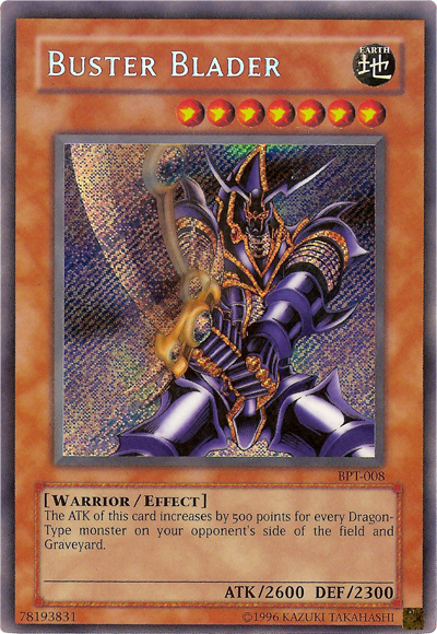 Buster Blader [BPT-008] Secret Rare | Cracking-Singles
