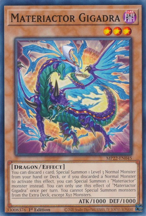 Materiactor Gigadra [MP22-EN045] Common | Cracking-Singles
