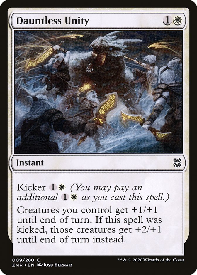 Dauntless Unity [Zendikar Rising] | Cracking-Singles