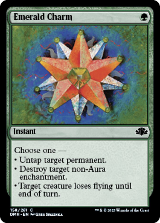 Emerald Charm [Dominaria Remastered] | Cracking-Singles
