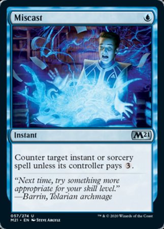 Miscast [Core Set 2021] | Cracking-Singles